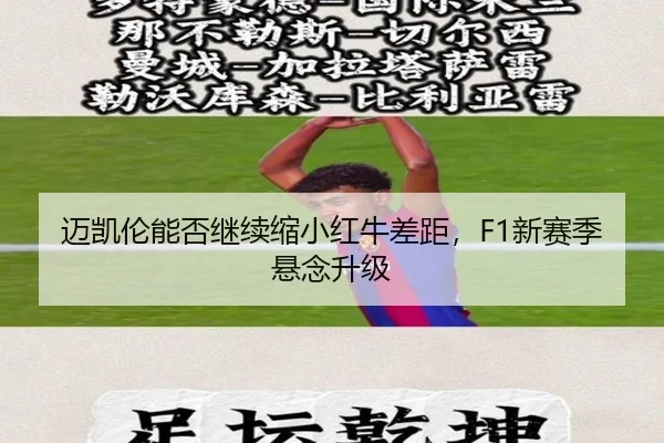迈凯伦能否继续缩小红牛差距，F1新赛季悬念升级